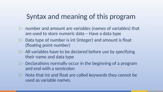 Comprehensive Introduction to C Programming: Syntax, Variables, and ...
