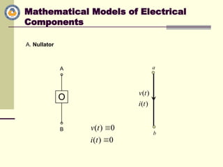 Mathematical Modeling and Circuit Analysis of Multi-terminal Electrical ...