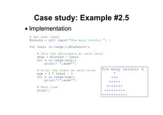 51 of 81Module 6 : Flow control
Case study: Example #2.5
• Implementation
 