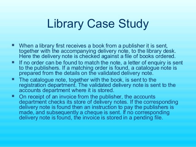 Database Case Study Examples database-case-study-examples