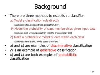 Example For Classification Lecture 6 - Classification Classification | PDF