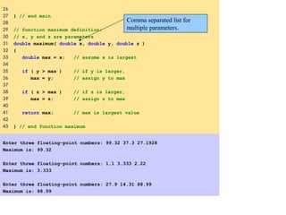 Lecture#6 functions in c++ | PPT