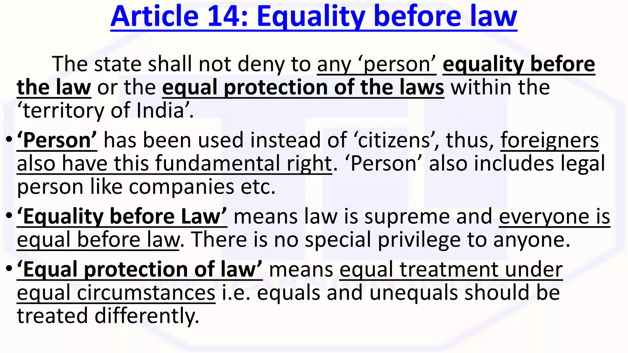 Lecture 6 fundamental rights | PPT