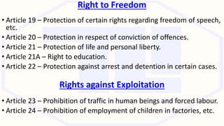 Lecture 6 fundamental rights | PPTX