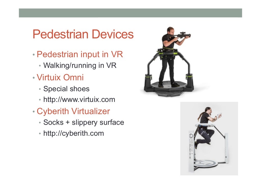 COMP 4010 Lecture6 Virtual Reality Input Devices