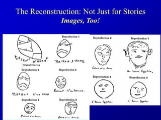 The Reconstruction: Not Just for Stories
Images, Too!
 