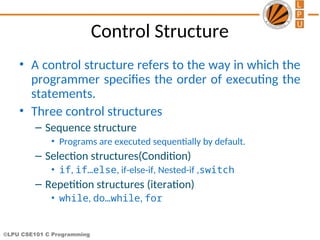 Lecture 6-Part-1(Decision_Control_OR_Conditional_Control_Structures).ppt