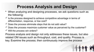 lecture 6-Process strategy.pptx and process design | PPTX