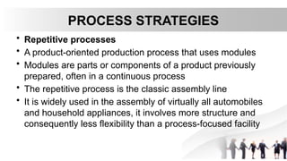 lecture 6-Process strategy.pptx and process design | PPTX