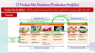 Lecture 6 Product, Product lines and Product mix | PPTX