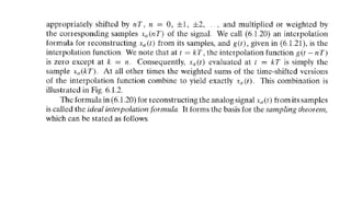 Lecture 6- Sampling and reconstruction of Signals.pptx