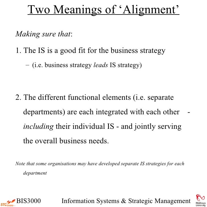 Lecture 6 Strategic Alignment Techniques