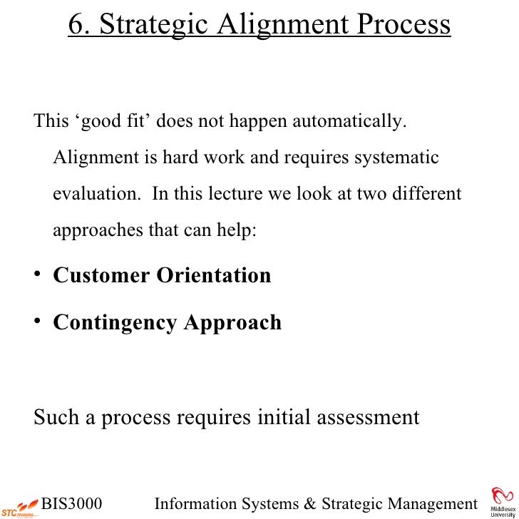 Lecture 6 Strategic Alignment Techniques