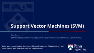 lecture6 support vector machine algorithm | PPTX