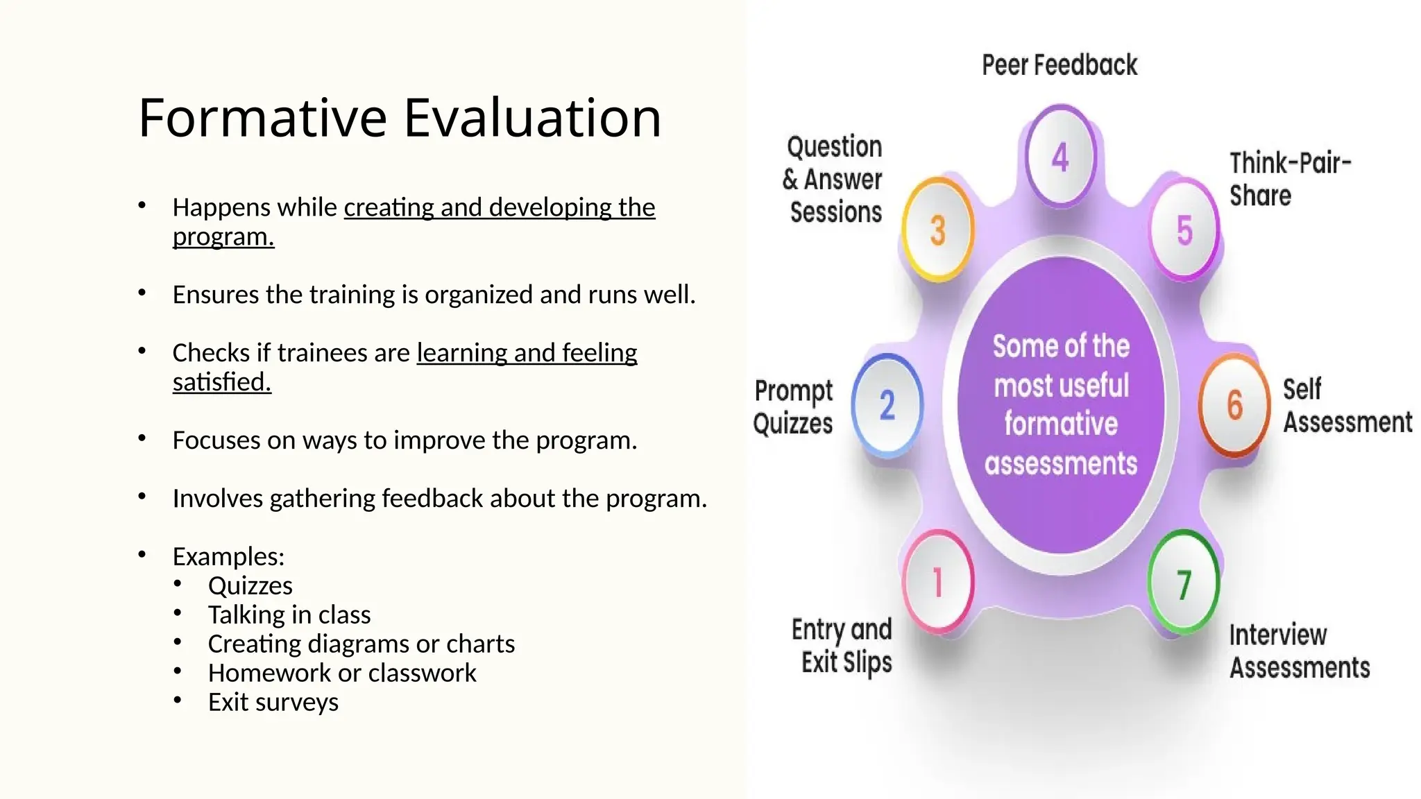 Training Evaluation methods for employee training | PPTX