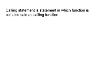 Understanding Functions and Value Returning in Programming | DOCX