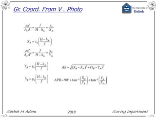 Gr. Coord. From V . Photo
 