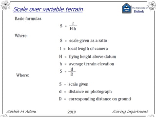 Scale over variable terrain
 