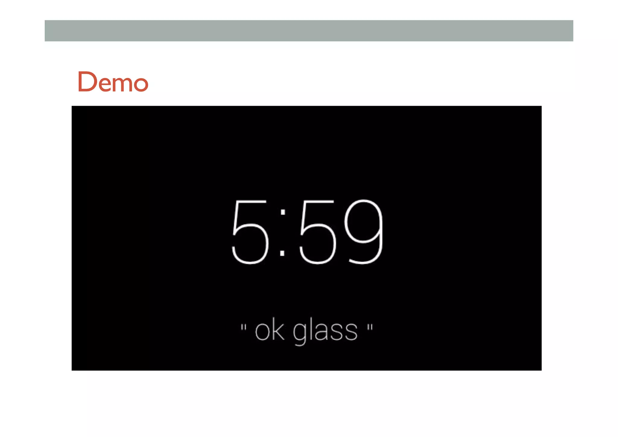 Demo
 