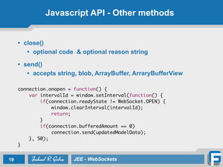 Lecture 6 Web Sockets | PDF