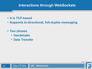 Lecture 6 Web Sockets | PDF