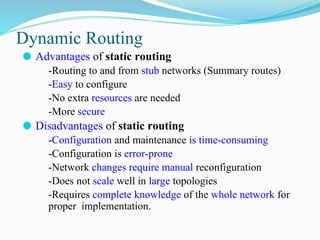 Comprehensive Guide to Routing Concepts: Static and Dynamic Routing ...