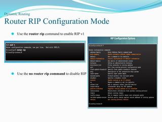 Dynamic Router Rip Comprehensive Guide to Routing Concepts: Static and Dynamic Routing ...