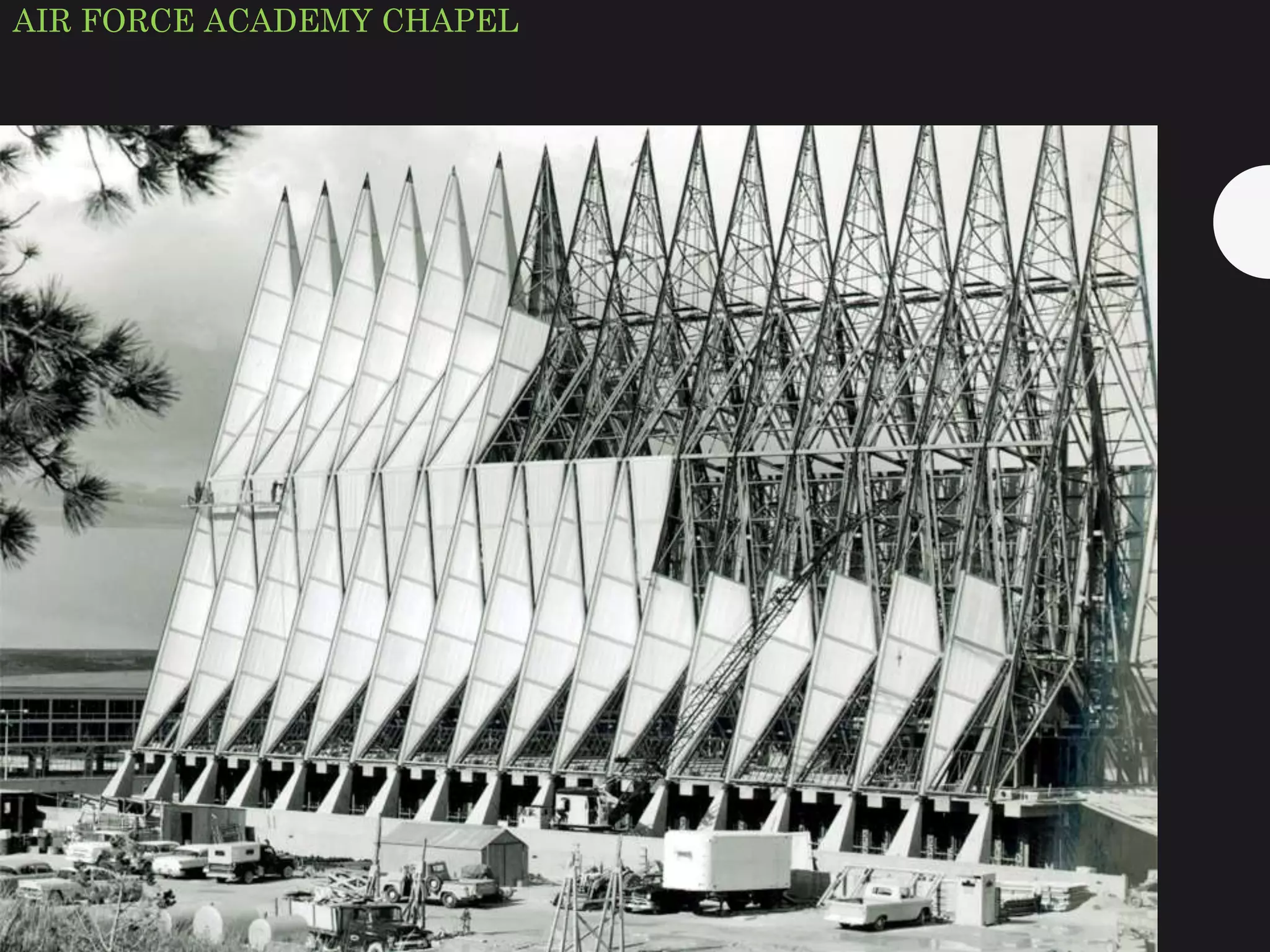 AIR FORCE ACADEMY CHAPEL
 