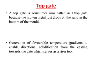 GATING SYSTEM IN CASTING | PPTX