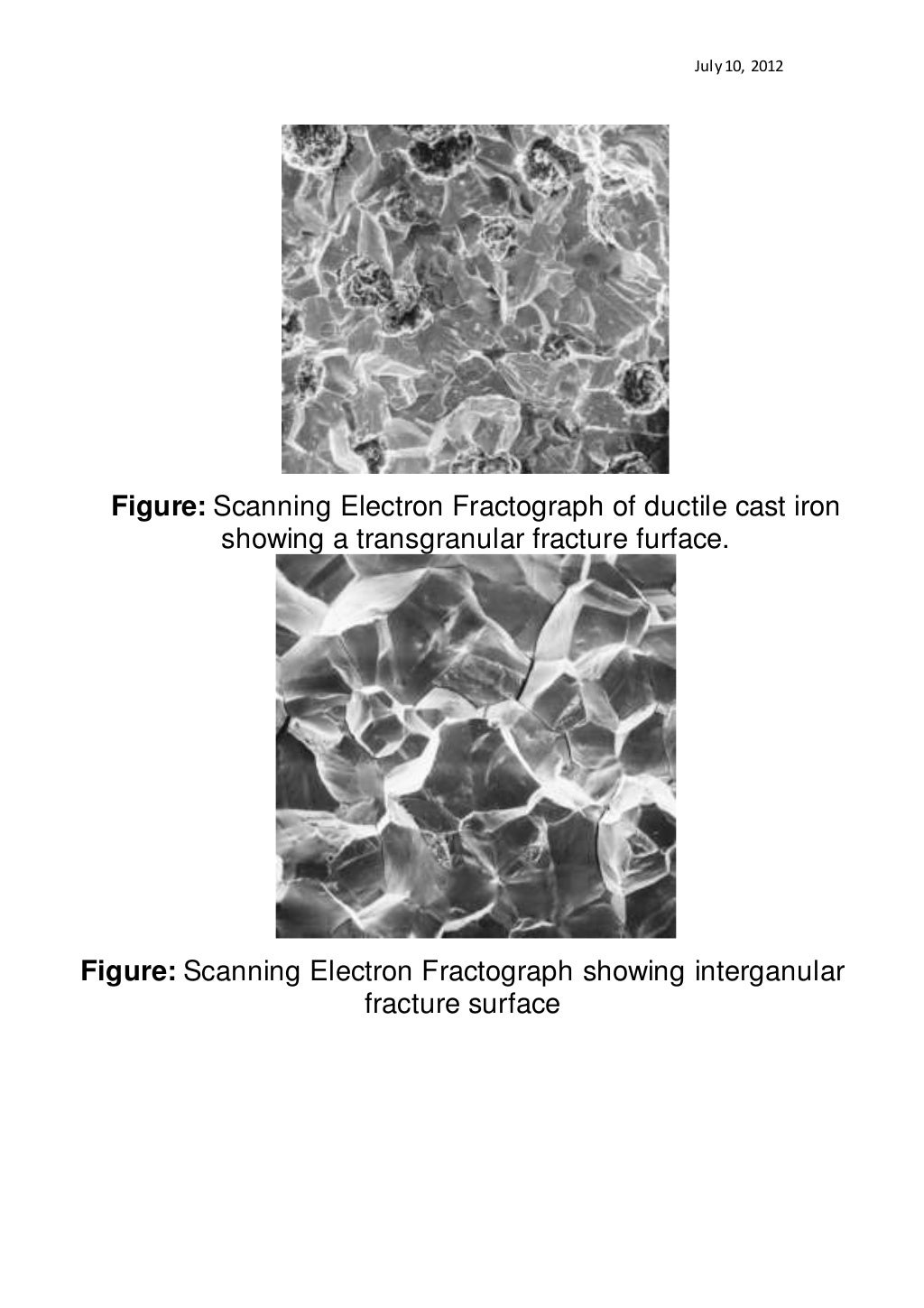 Fracture Mechanics & Failure Analysis Lecture Brittle Fracture