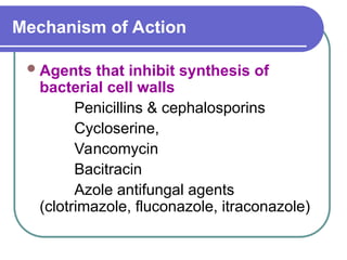 lecture 6 ANTIMICROBIAL AGENTS.ppt prepared | PPT