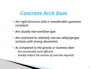 Arch Rib Dam lecture 6 arch dam and design criteria.pptx