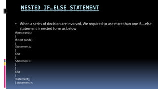 lecture 6 bca 1 year-1.pptx | Programming Languages | Computing