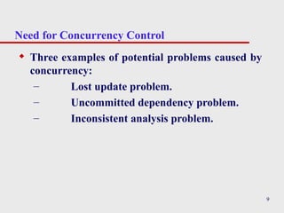 lecture 6 : introduction to concurency control.ppt