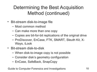 Comprehensive Guide to Data Acquisition in Computer Forensics and ...