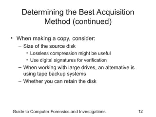 Comprehensive Guide to Data Acquisition in Computer Forensics and ...