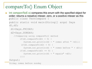 Lecture 6 Enumeration in java ADVANCE.pptx