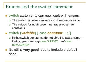 Lecture 6 Enumeration in java ADVANCE.pptx