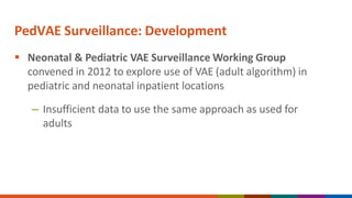 Pedvae Algorithm Pediatric Ventalitor -Associated Event PedVAE | PDF