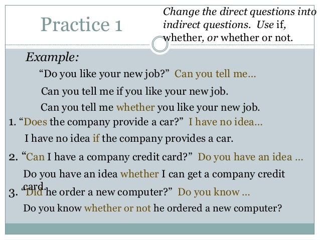 Lecture 6 Indirect Questions Phrasel Verb Present Perfect Conti