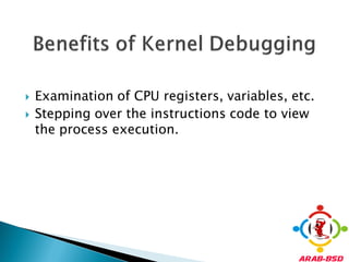 Lecture 6 Kernel Debugging + Ports Development | PDF