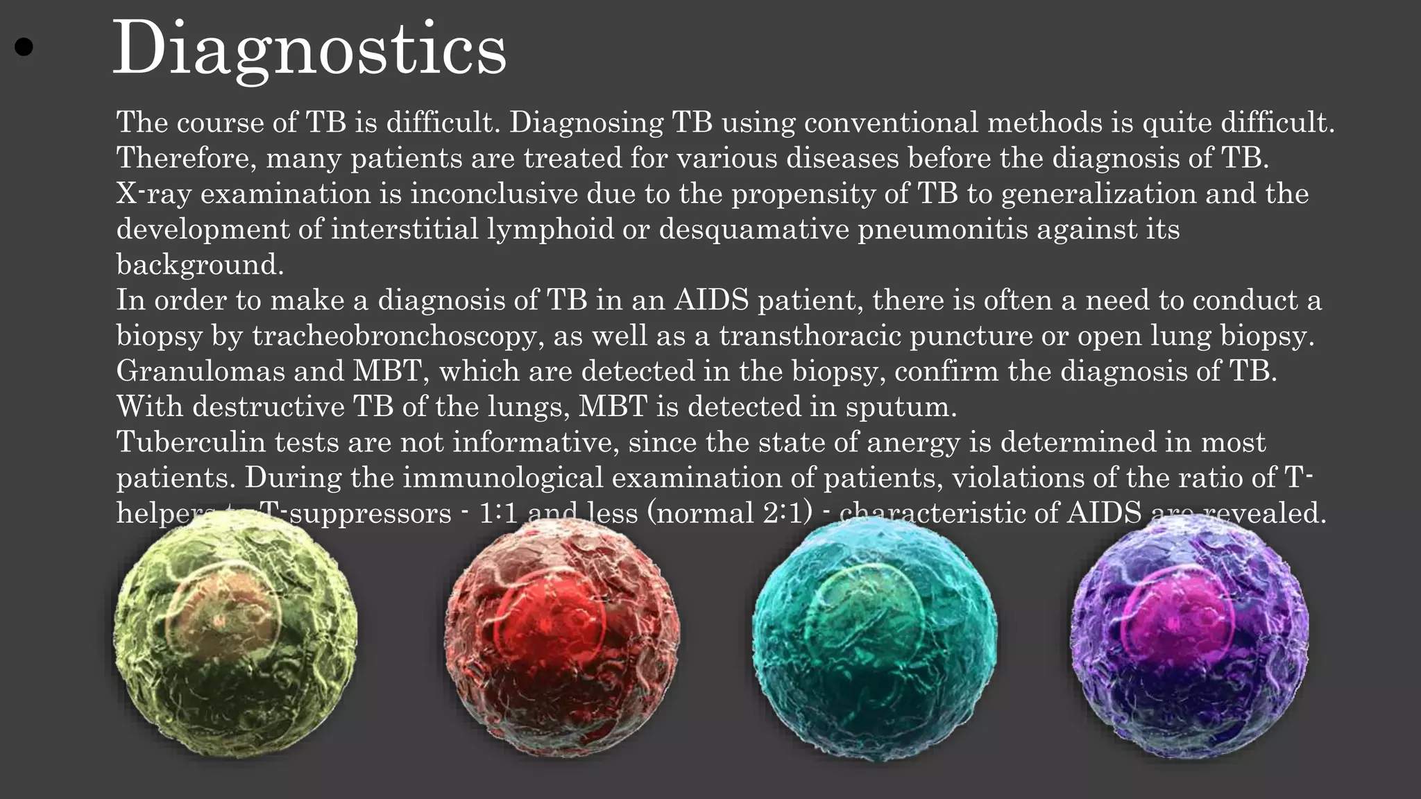 Tuberculosis and HIV/AIDS or co-infection tuberculosis/HIV | PPTX