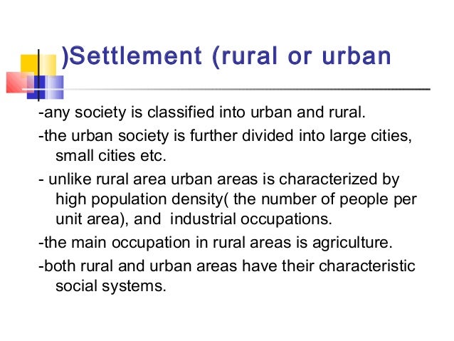 Introduction To Rural Sociology 101 Lecture 6 Population Growth And C