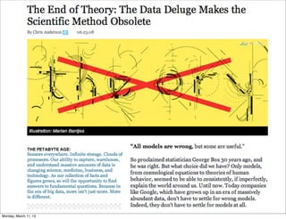 Monday, March 11, 13
 