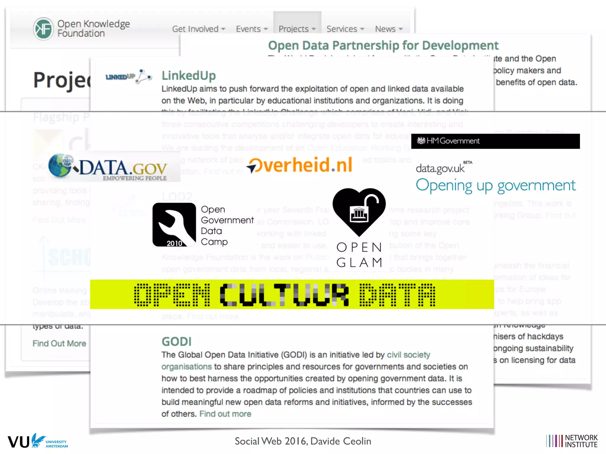 Social Web 2016, Davide Ceolin
 