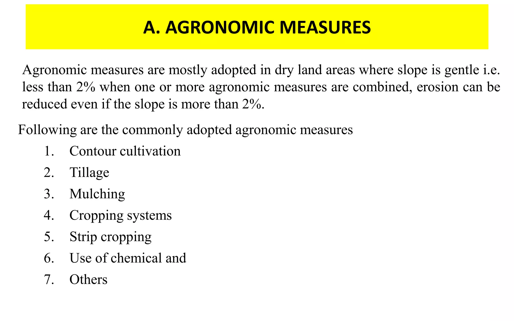 Lecture 6 soil & water conservation | PPTX