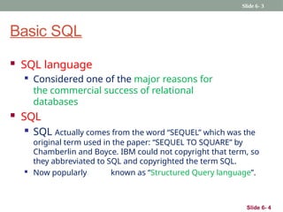 lecture 6 SQL basics lecture 6 SQL basics.pptx