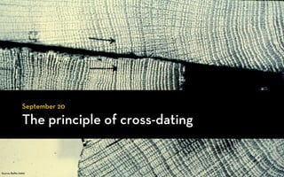 September 20

                   The principle of cross-dating


Source: Baillie (1982)
 