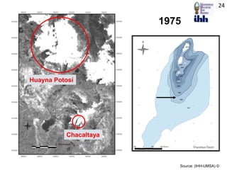 1975
Source: (IHH-UMSA) ©
Huayna Potosí
Chacaltaya
24
 