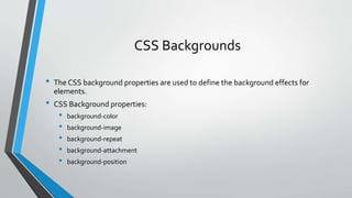 Web Development - Lecture 6 | PPT